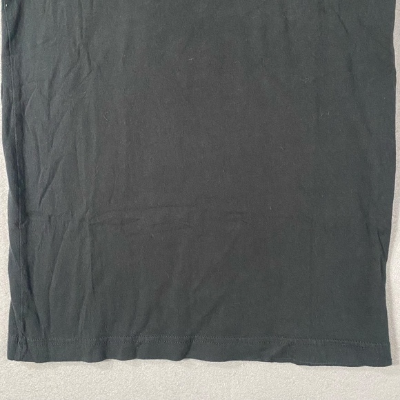 Alpha Forward Attack The Day Logo Short Sleeve Black T Shirt Womans Size Small - Picture 3 of 8